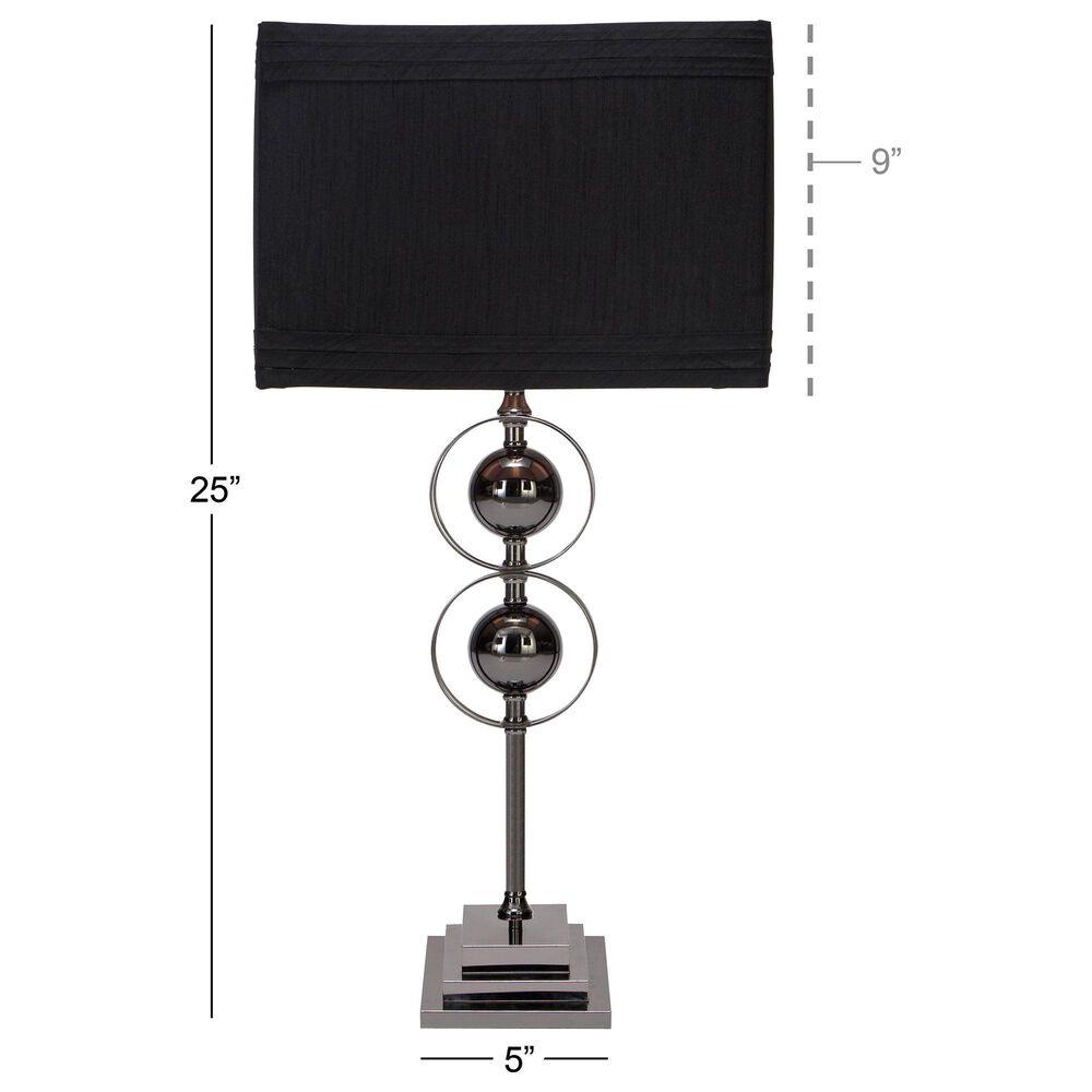 Maple and Jade Table Lamp in Shiny Black &#40;Set of 2&#41;, , large