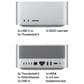 Apple Mac Studio Mini Desktop - Apple M3 Ultra chip 28-Core CPU - 96GB RAM - 60-Core GPU - 1TB SSD with 3-Year AppleCare+, , large