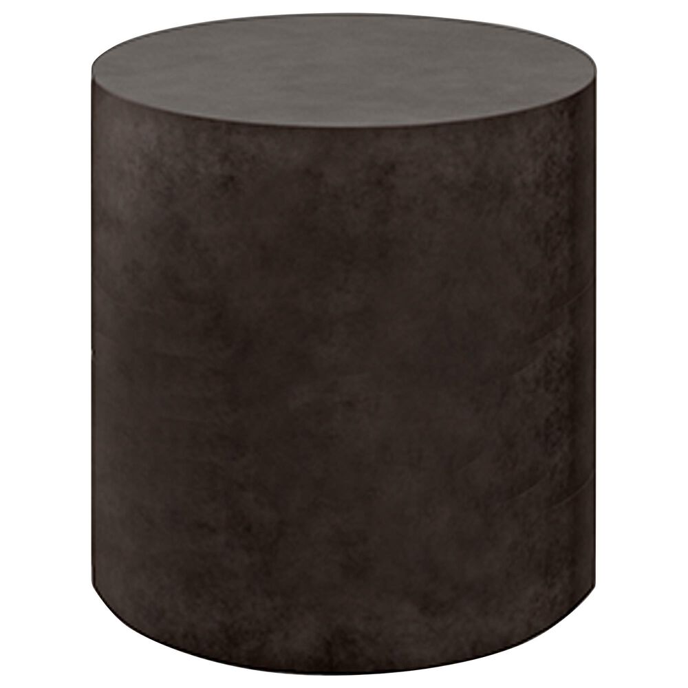 Ebel Outdoor Furniture Bellino 18" Round Patio End Table in Iron, , large