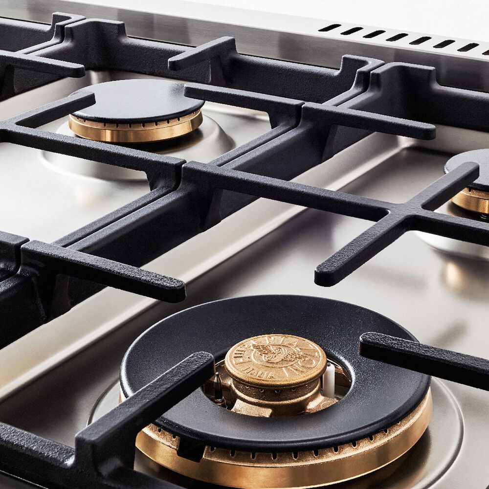 Bertazzoni Heritage 7.1 Cu. Ft. Freestanding Gas Range in Avorio, , large