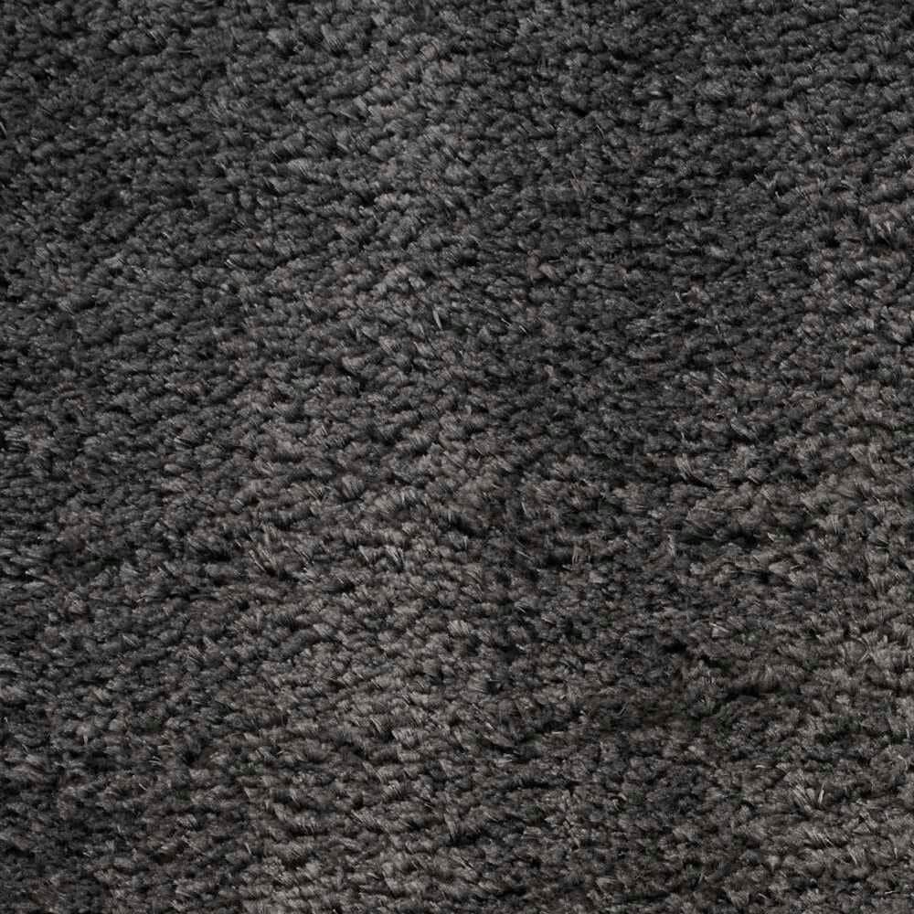 Nourison Dreamy Shag Solid 5&#39;3&quot; x 7&#39;3&quot; Grey Area Rug, , large
