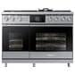 Dacor 48" Professional Dual Fuel Range in Silver Stainless Steel, , large