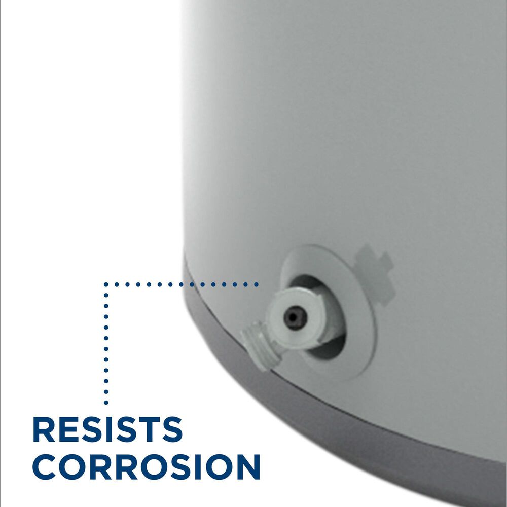 GE Appliances 40-Gallon Tall 4500W Electric Water Heater in Gray, , large