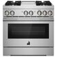 JennAir Rise 36" Professional Range with Griddle in Stainless Steel, , large