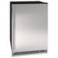 U-Line 4.2 Cu. Ft. Compact Refrigerator with Ice Make in Stainless Steel, , large