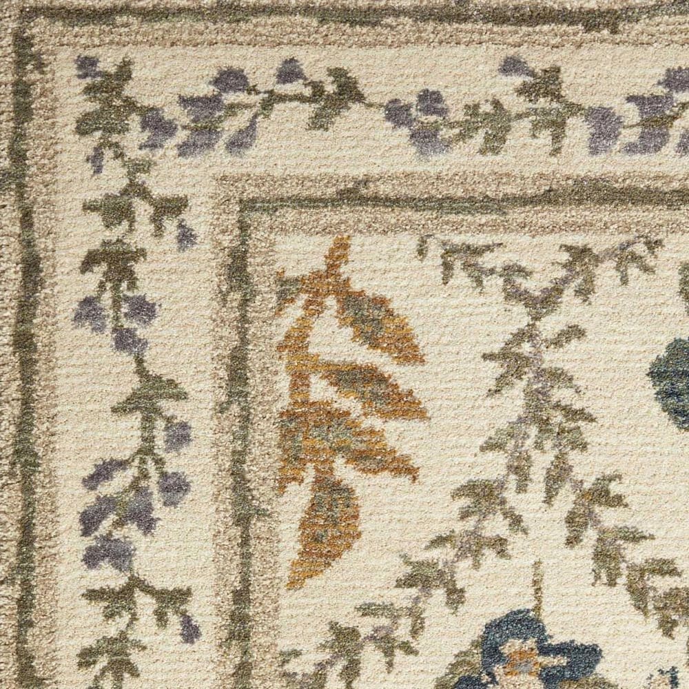 Rifle Paper Co. x Loloi Fiore FIO-04 5&#39; x 7&#39;10&quot; Ivory Area Rug, , large