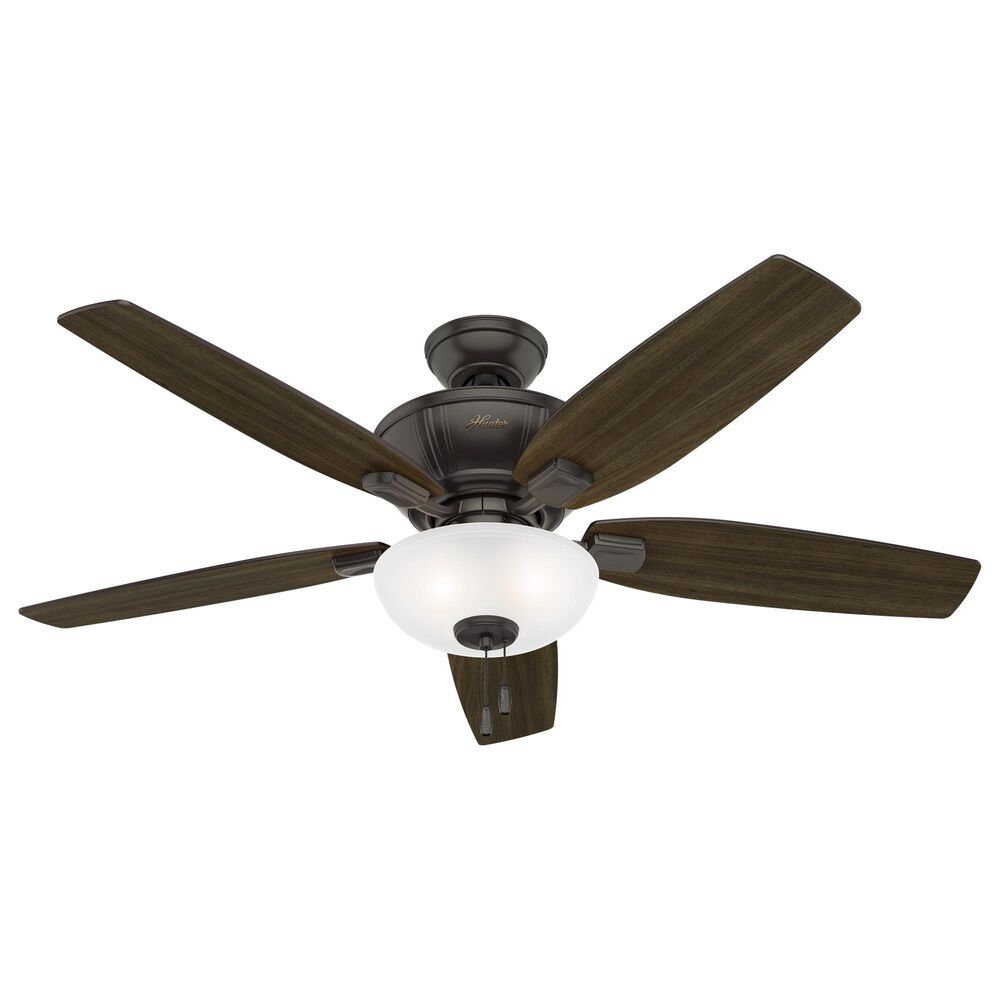 Hunter Kenbridge 52" Ceiling Fan with Light in Noble Bronze, , large