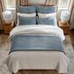 Levtex Velvet Stitch 3-Piece Full/Queen Quilt Set in Chambray, , large