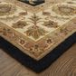 Feizy Rugs Wagner Black and Beige 5" x 8" Area Rug, , large