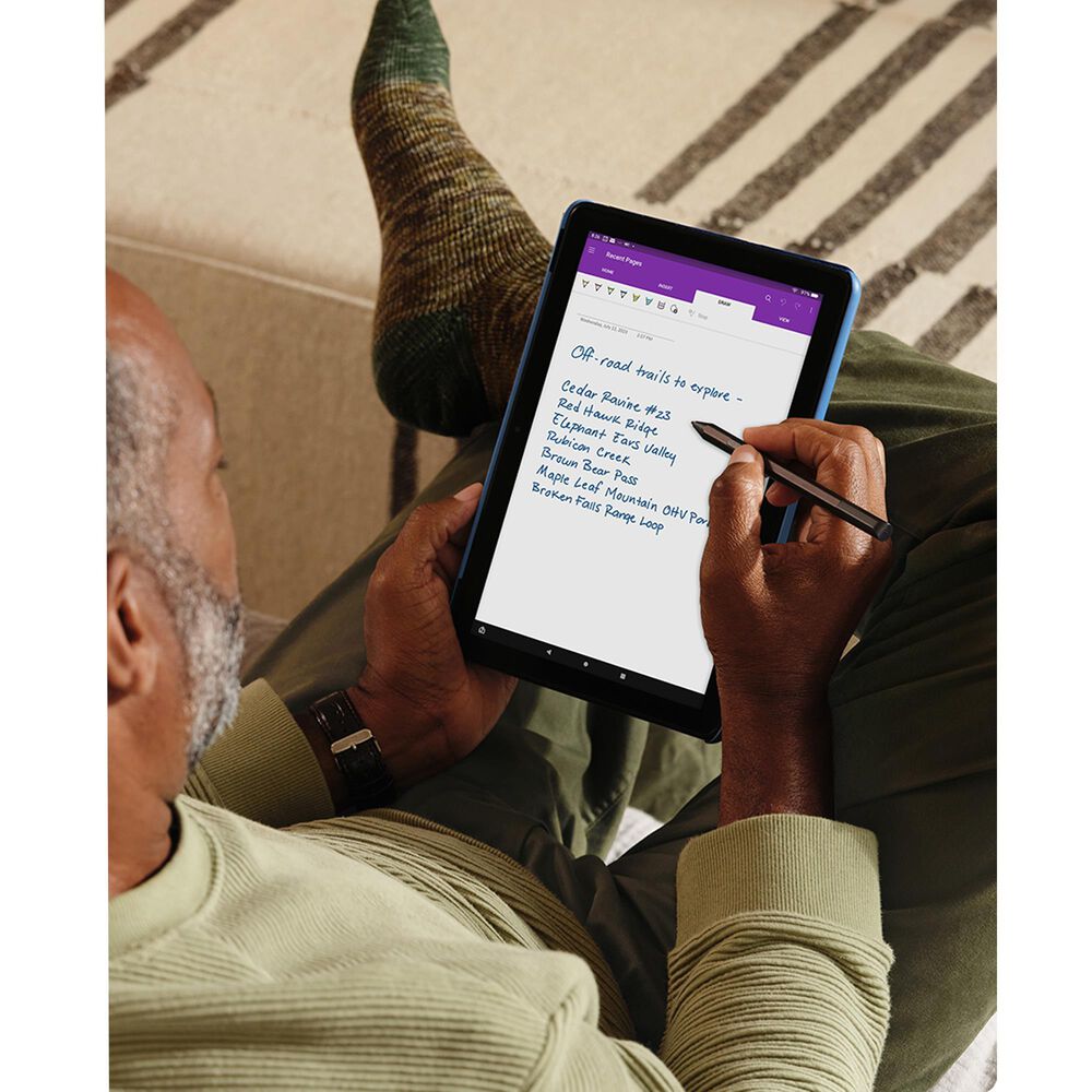 Amazon Fire HD 10 (2023 Release) 10.1" 32GB Tablet in Ocean, , large