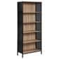 OSP Home Ace 72" 5-Shelf Bookcase in River Oak, , large