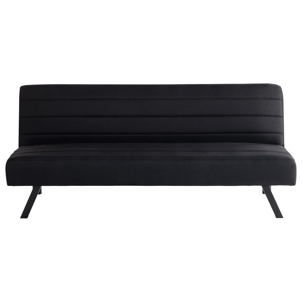 Lifestyle Solutions Dakota Convertible Sofa in Black, , large