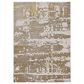 Kas Oriental Rugs Luna Escape 3"3" x 4"11" Ivory and Gold Area Rug, , large