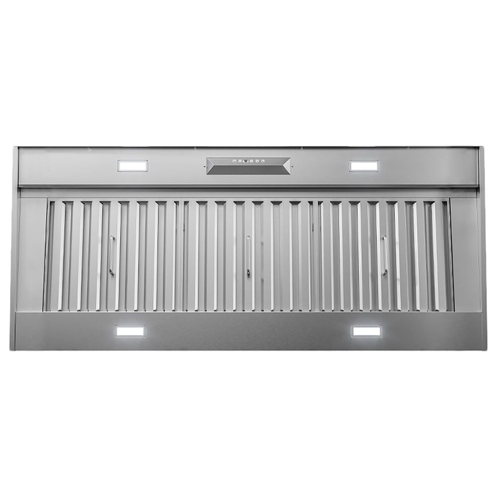 Zephyr Monsoon II 54&quot; Range Hood Insert with Blower in Stainless Steel, , large