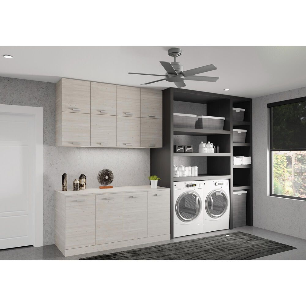 Hunter Kennicott 44&quot; Outdoor Ceiling Fan in Matte Silver, , large