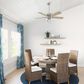 Hunter Crestfield 52" Pull Chain Ceiling Fan with LED Lights in Brushed Nickel, , large