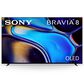 Sony 77" Class Bravia 8 OLED 4K HDR - Smart Google TV with Theater System 6 in Black, , large