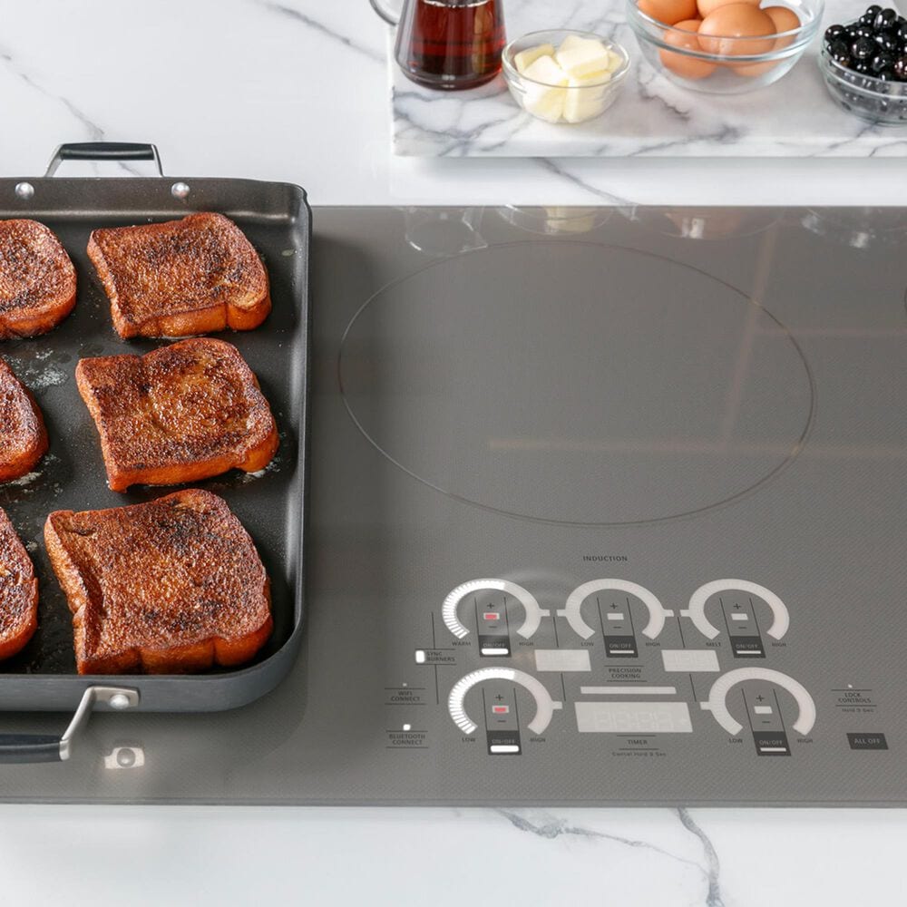 Monogram 36&quot; Induction Cooktop in Stainless Steel, , large