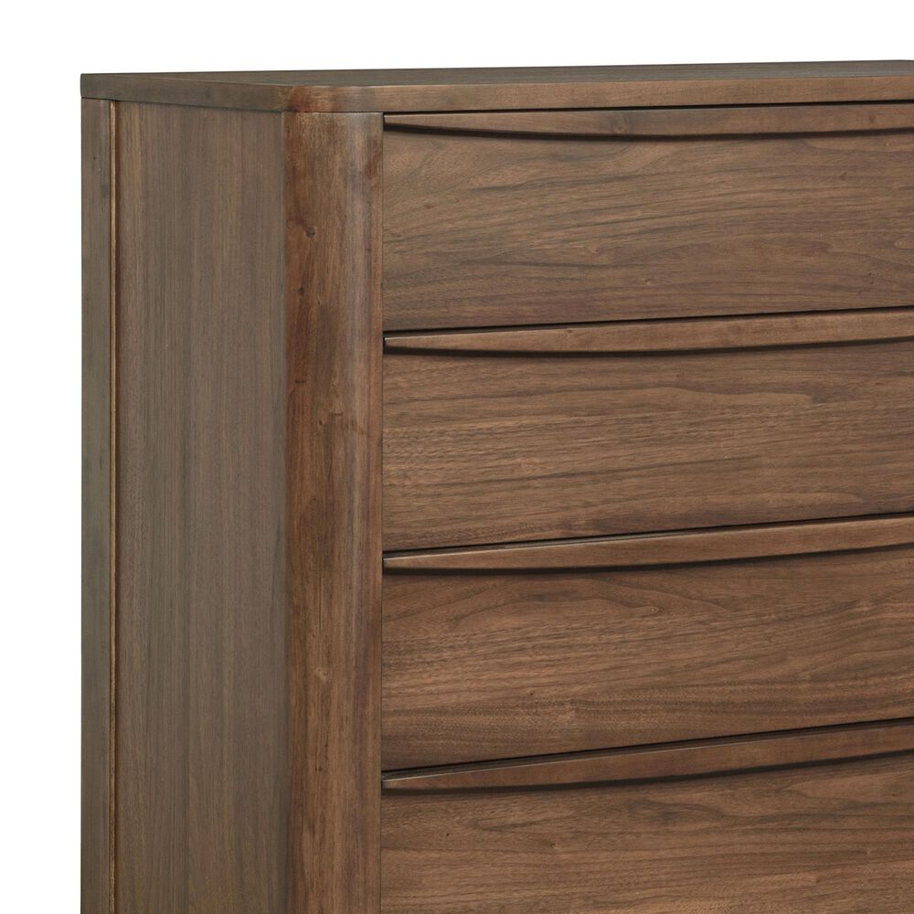 Coaster Maderia 5-Drawer Chest in Walnut, , large
