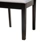 Baxton Studio Jackson Side Chair with Grey Cushion in Espresso Brown (Set of 4), , large
