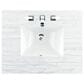 James Martin Vanities Addison 36" Single Bathroom Vanity in Glossy White with 3 cm Arctic Fall Solid Surface Top and Rectangular Sink, , large