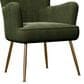 Emerald Home Furnishings Amera Accent Chair in Dark Green, , large