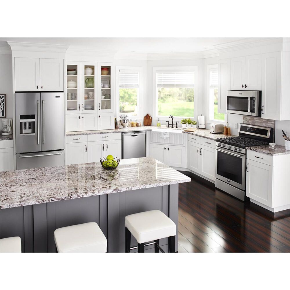 Maytag 25 Cu. Ft. 36-In Wide French Door Refrigerator with PowerCold Feature, , large