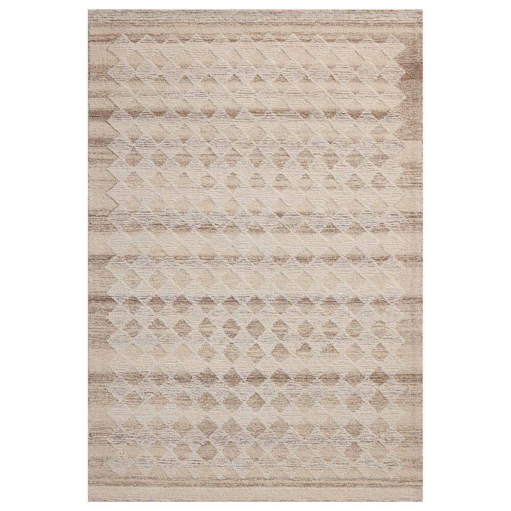 Magnolia Home Rae Natural and Ivory 7"9" x 9"9" Area Rug, , large