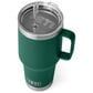 YETI Rambler 35 Oz Straw Mug with Straw Lid in Black Forest Green, , large