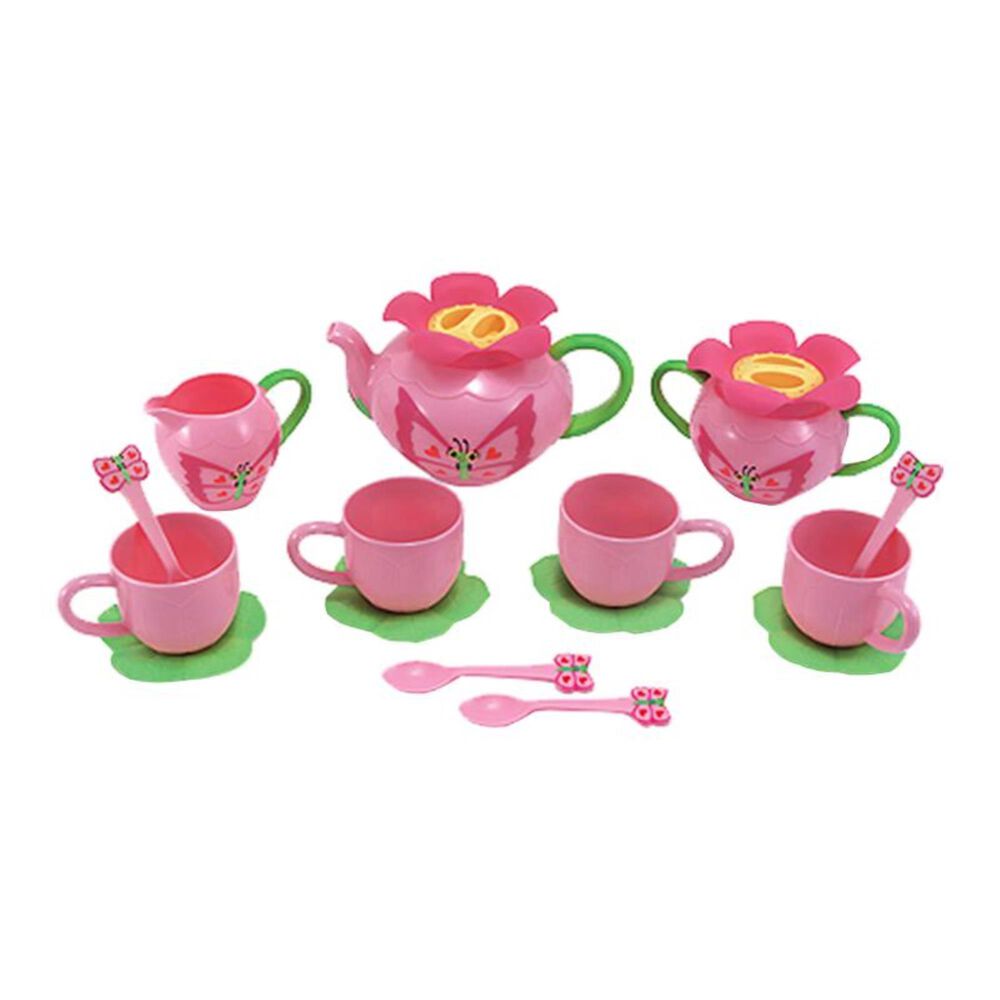Melissa & Doug Bella Butterfly Pretend Play Tea Set, , large