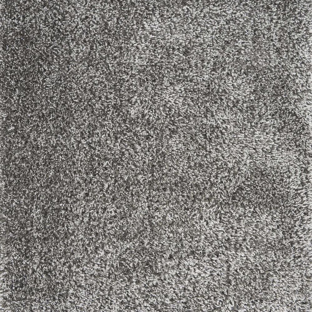 Nourison Luxe Shag LXS01 8&#39;2&quot; x 10&#39; Charcoal Area Rug, , large