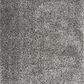 Nourison Luxe Shag LXS01 8"2" x 10" Charcoal Area Rug, , large