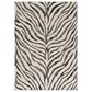 Surya City 3"11" x 5"7" Charcoal, Light Slate, Light Beige, Taupe and Black Area Rug, , large