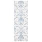 Safavieh Micro-Loop MLP532A 2"3" x 13" Ivory and Blue Runner, , large