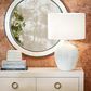 Bassett Mirror Ellen Table Lamp in Cream, , large