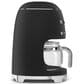 SMEG 47.34 Oz Drip Coffee Maker in Black and Polished Chrome, , large