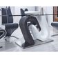 Global Furniture USA Dining Table in Clear, Grey, White and Polished Chrome - Table Only, , large