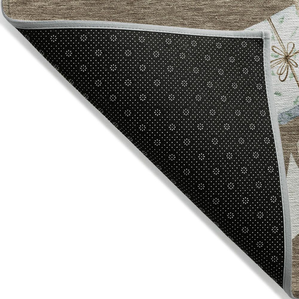 Dalyn Rug Company Wonderland WN33 5&#39; x 7&#39;6&quot; Brown Indoor/Outdoor Area Rug, , large