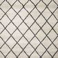 Nourison Brisbane BRI03 8"2" x 10" Ivory and Charcoal Area Rug, , large