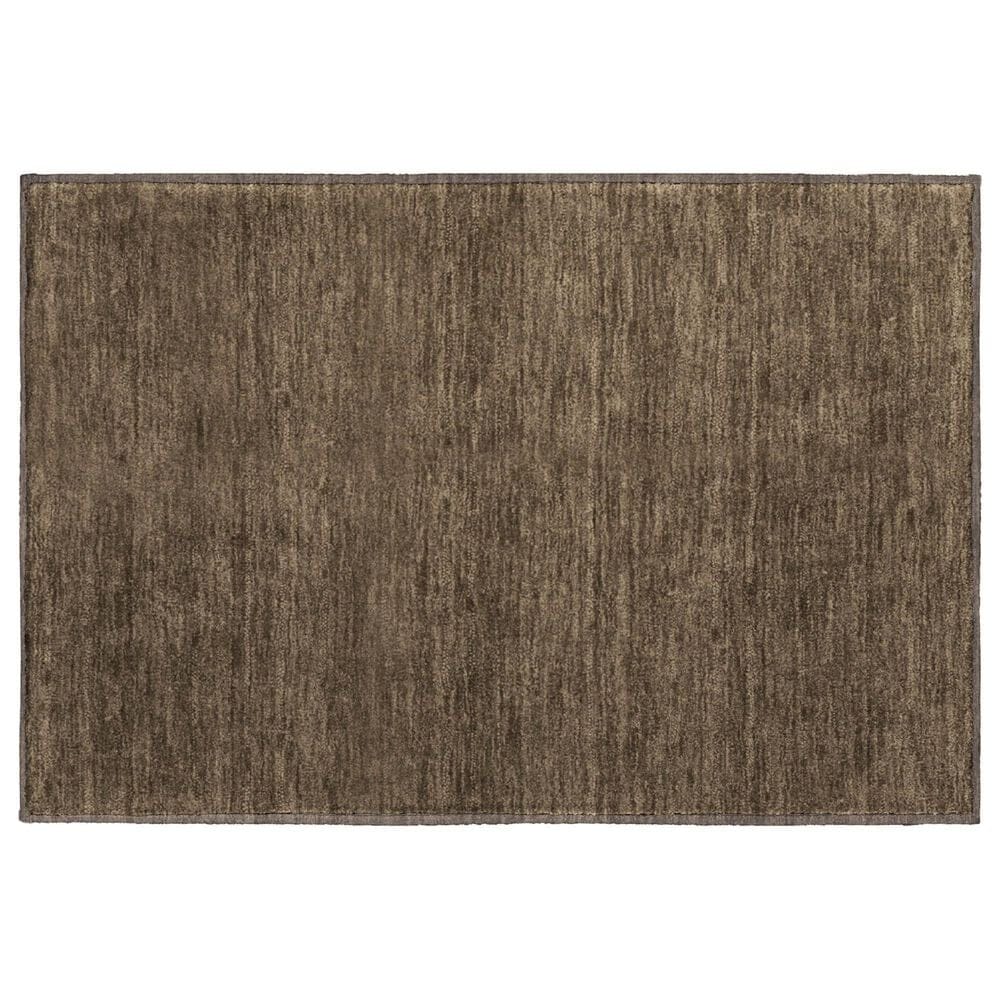 Dalyn Rug Company Soft Essentials Solid Chocolate 2"6" x 3"10" Area Rug, , large