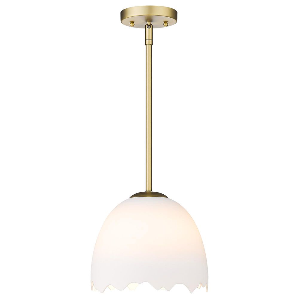 Golden Lighting Brinkley Small Pendant in Brushed Champagne Bronze, , large