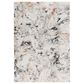 RIZZY Stratford 7"10" x 9"10" Neutral, Gray and Red Area Rug, , large