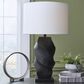 Ashley Amillion Poly Table Lamp in Sanded Black, , large