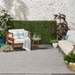 Nourison Versatile 7" x 10" Silver Grey Indoor/Outdoor Area Rug, , large