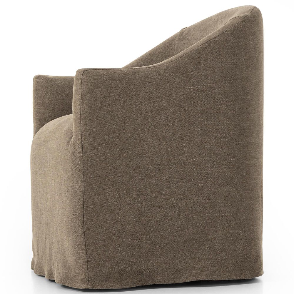 Four Hands Cove Arm Chair in Broadway Coffee, , large