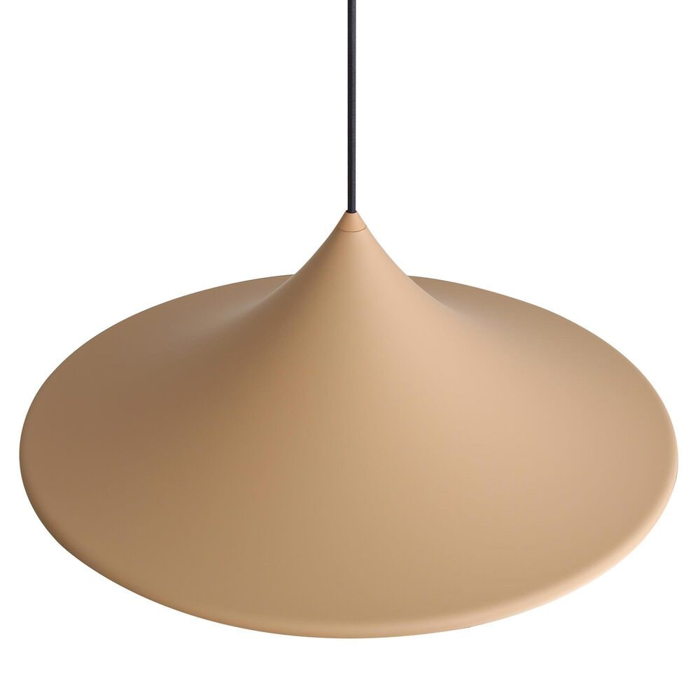 Golden Lighting Vistara 19.75" 1-Light Pendant in Latte, , large