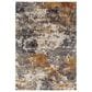 Surya Tuscany 4"3" x 5"7" Charcoal and Mustard Area Rug, , large