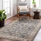 Surya Theodora 8" x 10" Gray, Slate and Dark Brown Area Rug, , large