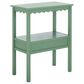 Safavieh Haven Low Drawer End Table in Sage Green, , large