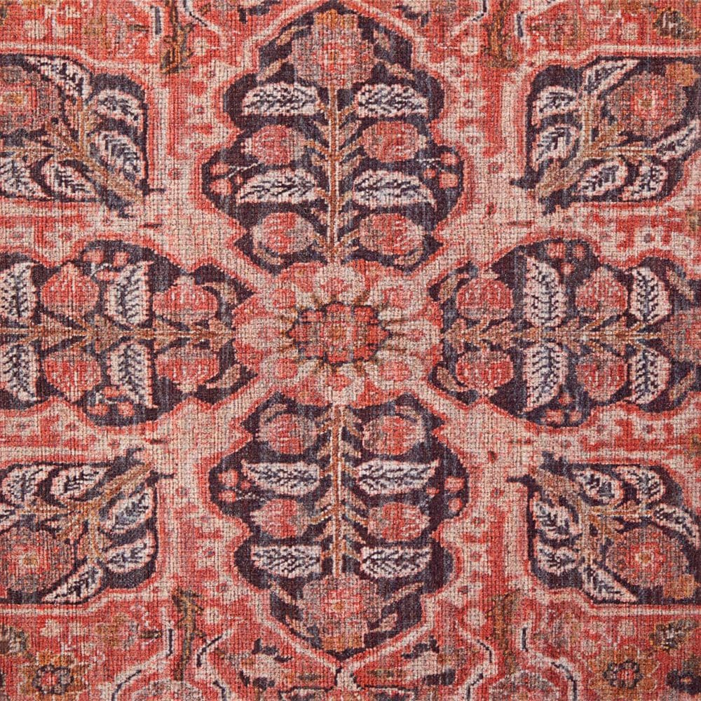 Feizy Rawlins 8&#39;10&quot; x 12&#39; Terracotta and Multicolor Area Rug, , large